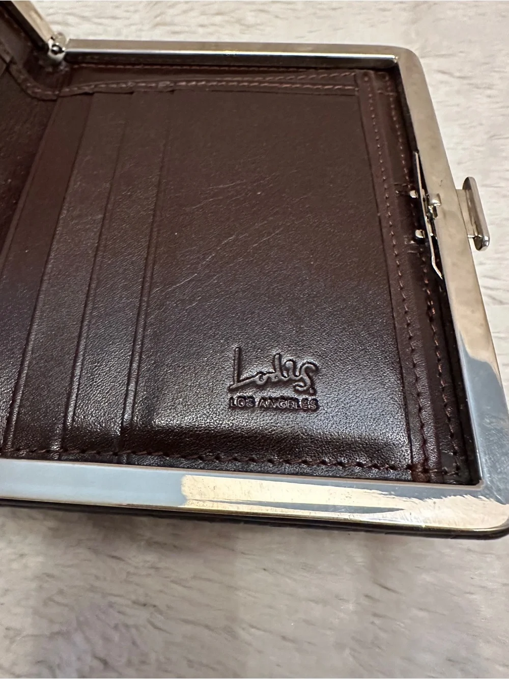 Lodis Leather Wallet, vintage